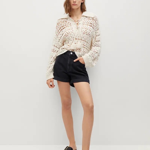 Mango Mom-fit denim Shorts - Picture 2 of 6